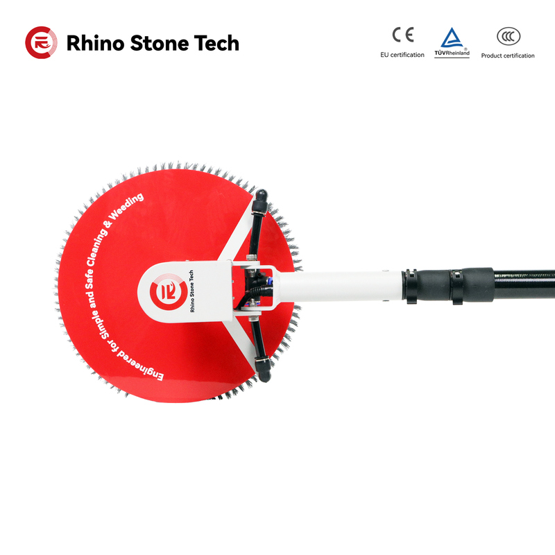 High Pressure Solar Panel Cleaning Tools  Rotating PV Clean Brush For Cleaning Solar Panels