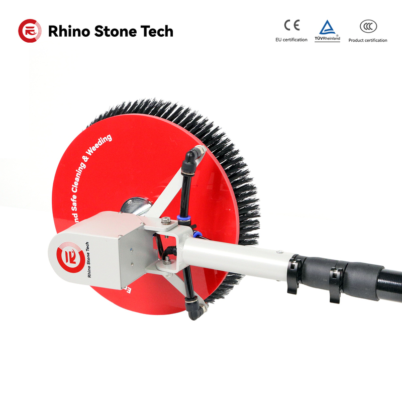 Battery Powered Solar Panel Cleaning Tools 3.6meter 5.4meter Solar Panel Cleaning Broom