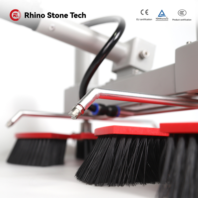 5.4m 7.5M Rooftop Solar Panel Cleaning System Rigid Wiper For Solar Panel Cleaning