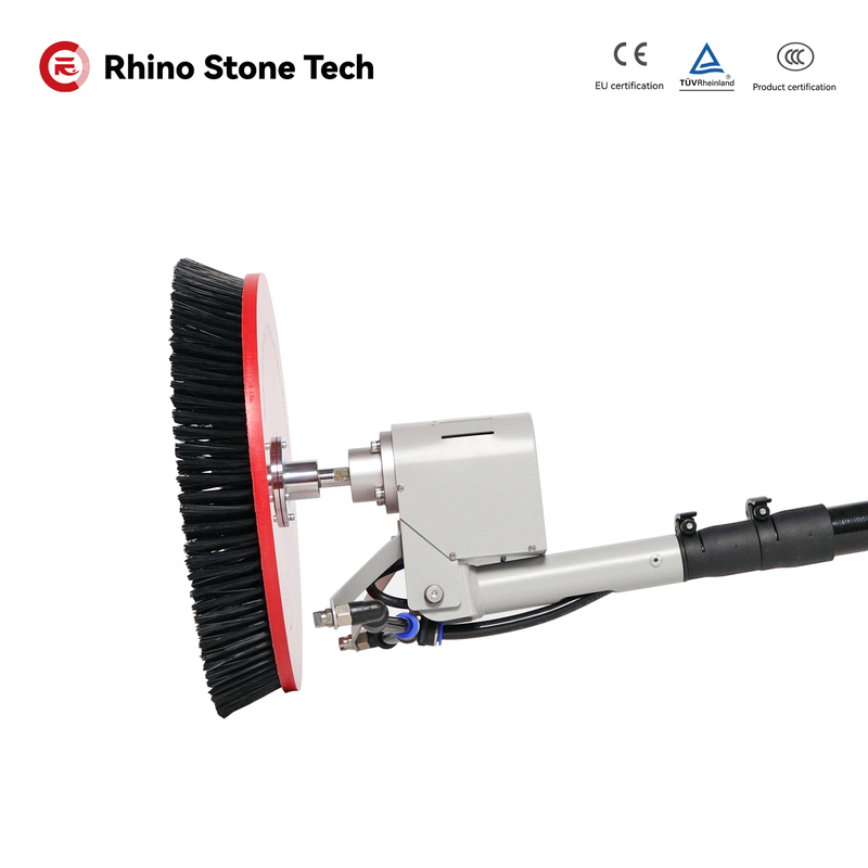 Carbon Fiber Commercial Solar Cleaning Anti Static Solar Panel Cleaning Roller Brush Single Disc