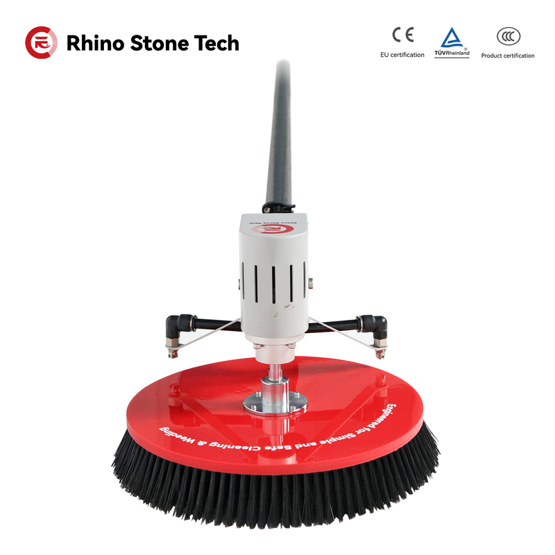 3.6m 5.4m 7.5m Carbon Fiber Telescopic Rod Solar Panel Washing Single Head Aluminum Alloy