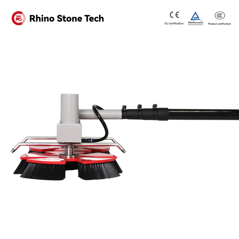 7.5Meter Solar Cleaning Kit Telescopic Handle Telescopic Brush For Cleaning Solar Panels