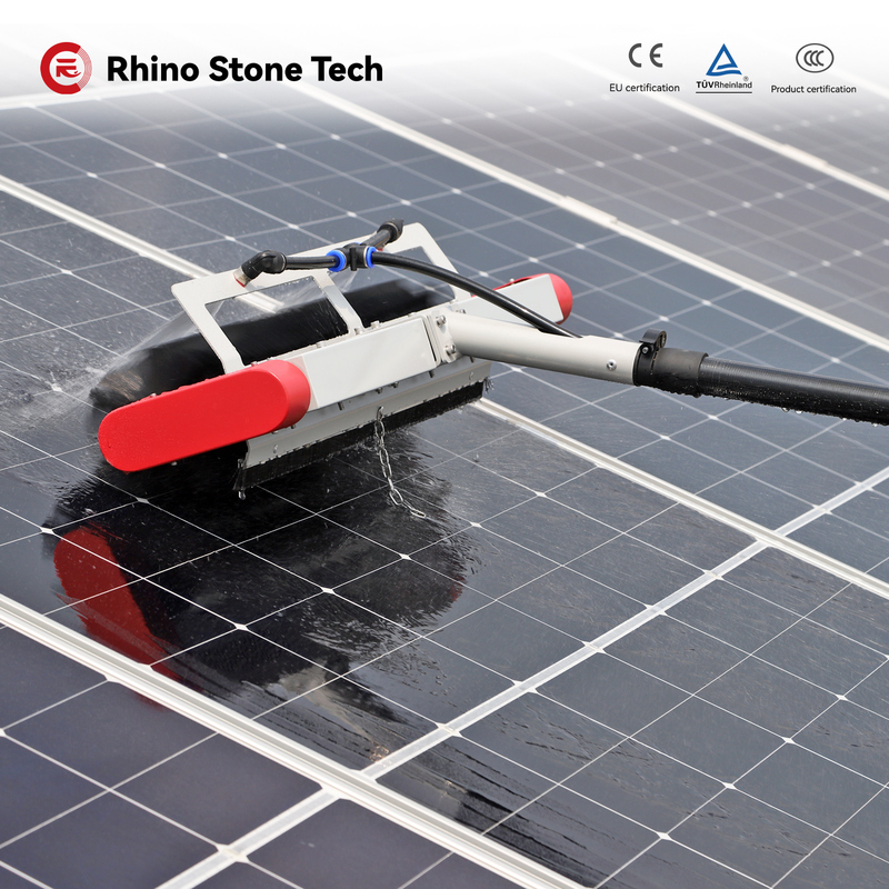 IP65 Solar Panel Washer Brush Single Roller Solar Panel Service And Cleaning 3.6m 5.4m