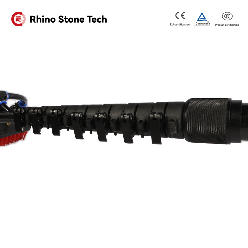 Telescopic Reach And Wash Window Cleaning 12m - 18.3m Carbon Fibre Window Cleaning Pole