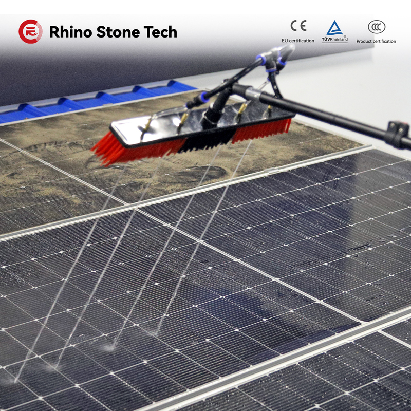 Telescopic Reach And Wash Window Cleaning 12m - 18.3m Carbon Fibre Window Cleaning Pole