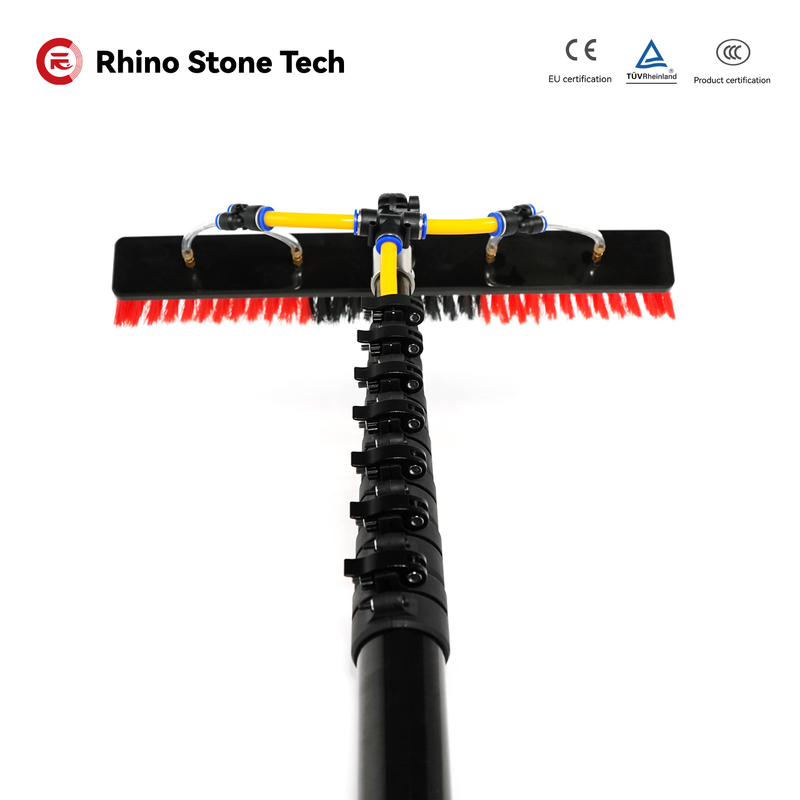 Carbon Fiber Water Fed Pole Solar Cleaner Tools for Panel Washing 10m 12m 15m