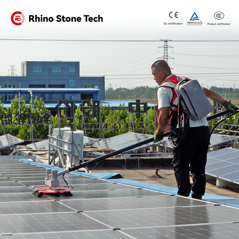 Nylon Yarn Solar Pressure Washer  4h Charging ~ 6h Charging Solar Panel Cleaning Central Coast