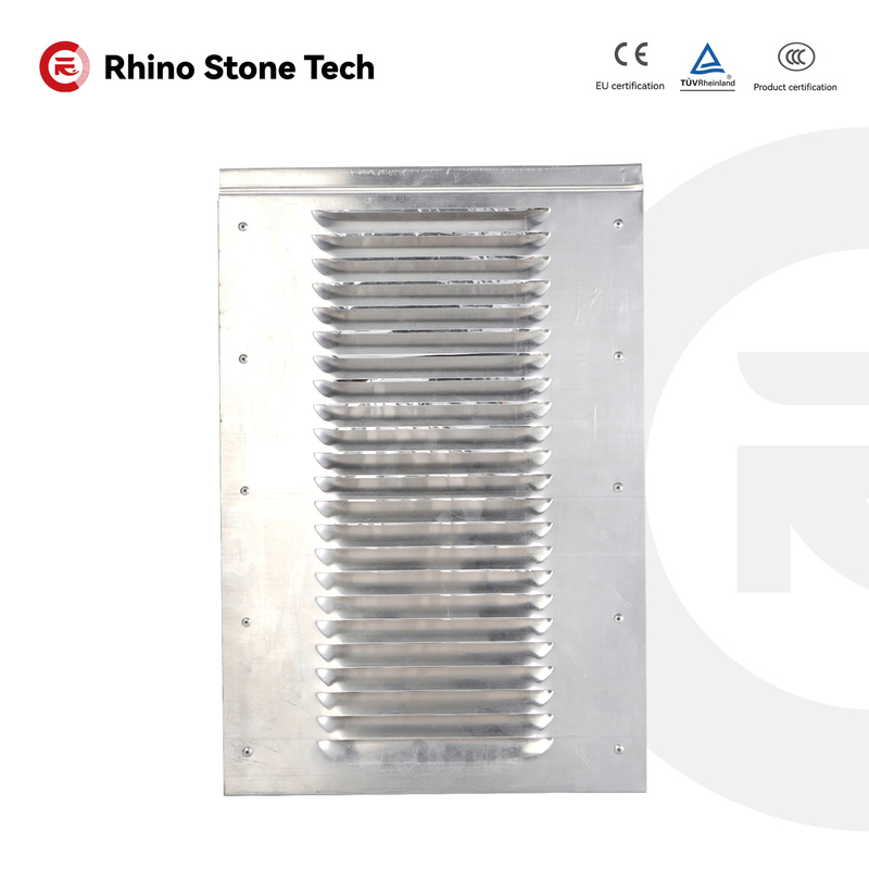 Aluminum Alloy Energy Storage Sound Barrier, Noise Barrier with Customizable Size Soundproof Panel for Energy Storage Station &Highways