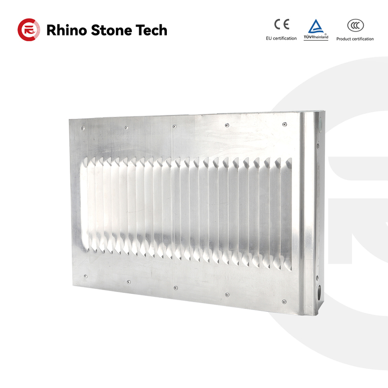 Aluminum Alloy Whole Set Soundproof Panel Energy Storage Sound Barrier with Low Impurity Centrifugal Glass Wool for Excellent Acoustic and Moisture Resistance