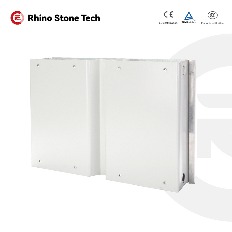 Aluminum Alloy Whole Set Soundproof Panel Energy Storage Sound Barrier with Low Impurity Centrifugal Glass Wool for Excellent Acoustic and Moisture Resistance