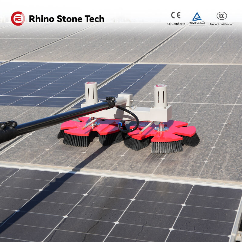 Solar Related Products Automatic Solar Panel Double Brushes Cleaning Robot Equipment Solar Panel Cleaner Machine