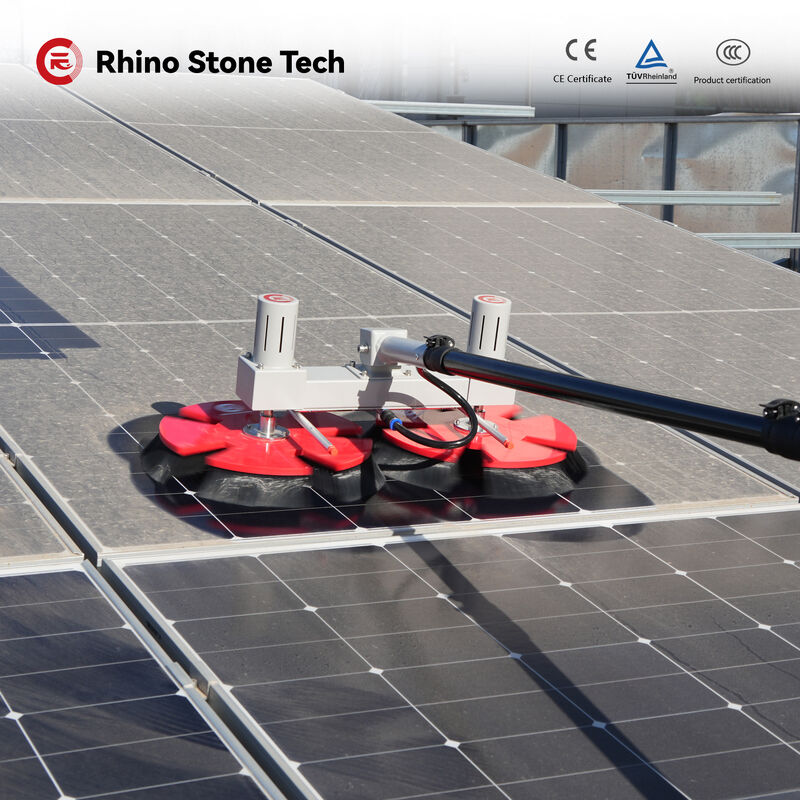 New Design Robot Solar Panel Cleaning Robot Supplier with Best Price PV Cleaning Brush