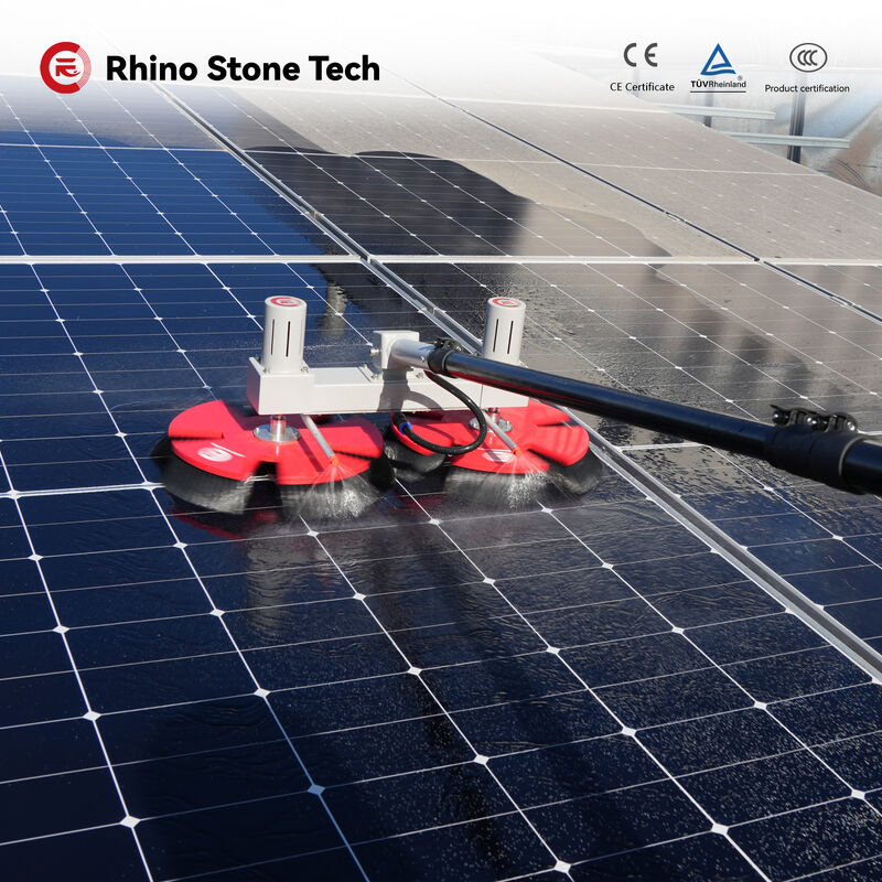 Solar Related Products Automatic Solar Panel Double Brushes Cleaning Robot Equipment Solar Panel Cleaner Machine