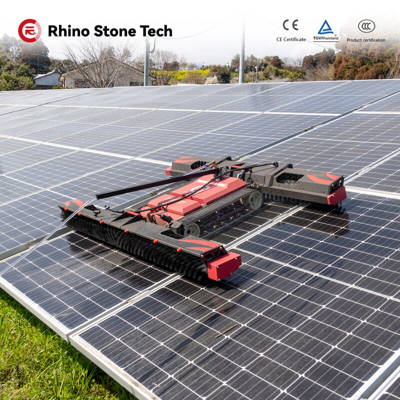 Solar Panel Cleaning Robot Machine Equipment for High Quality Supplier Solar Photovoltaic Cleaner