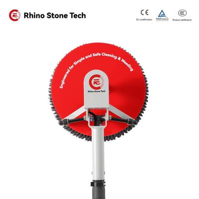 Brosse rotative de nettoyage pour panneaux solaires 3,6M 5,4M, rotative, alimentée par batterie