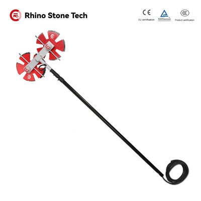 20m Solar Panel Washing Equipment Customized 5 Petal Solar Module Cleaning Brush