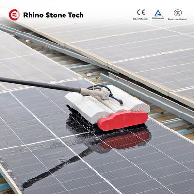 95V - 264V Solar Panel Roller Brush  Rotating Dual Roller Solar Cleaning Equipment