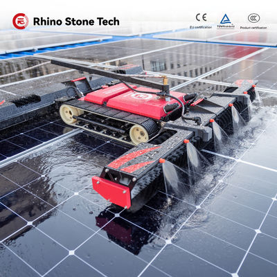 Solar Panel Cleaning Machine PV Stain Removal System Photovoltaic Units Washing Cleaner