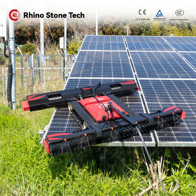 Photovoltaic Sweeping Robot Solar Panel Cleaning Equipment Manufacturers Directly Available Optional
